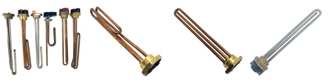 800-4500W Electric Water Copper Heating Element with Thermostat for Water Heater Reco Thermowatt Replacement Parts